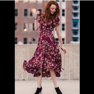 Francesca’s Laurie Floral Maxi Dress